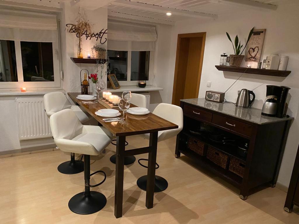 Gaestewohnung Herbsleben Bagian luar foto